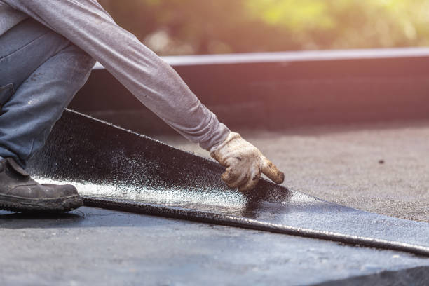 Professional Emergency Waterproofing technician working in Big Bend, WI